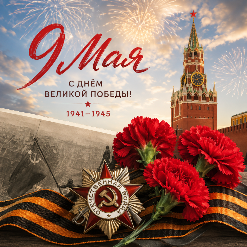 С Днём Великой Победы! - новости ООО «Баумак»